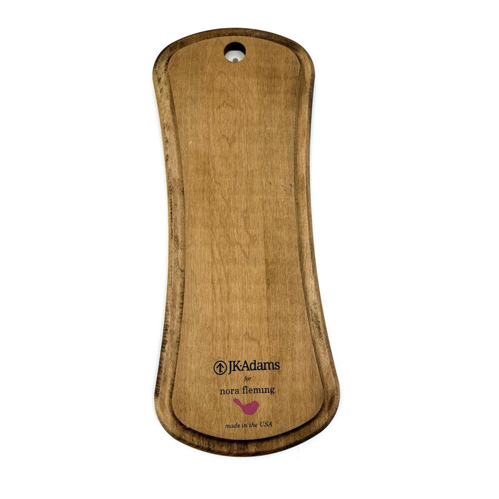 Nora Fleming JK Adams Wood Bread and Cheese Serving Board Platter Retired